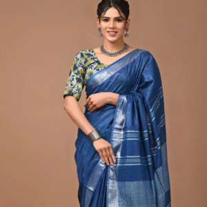 Linen Saree